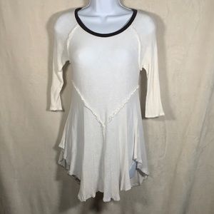 Intimately Free People 3/4 sleeve tunic size Small